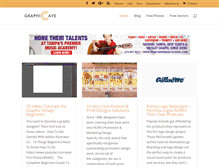 Tablet Screenshot of graphiccave.com
